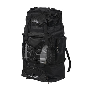 Military Backpack Tactical Hiking Camping Black-1973193753397170176
