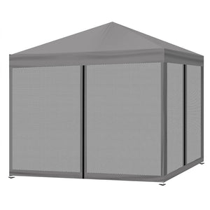 Mountview Gazebo 3x3m Pop Up Marquee Grey-1973193757033631744