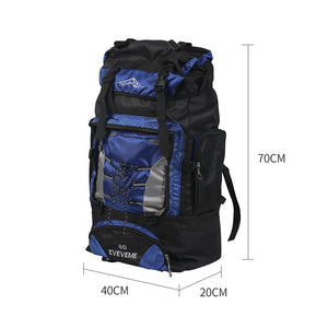Military Backpack Tactical Hiking Camping Blue-1973193753590108162