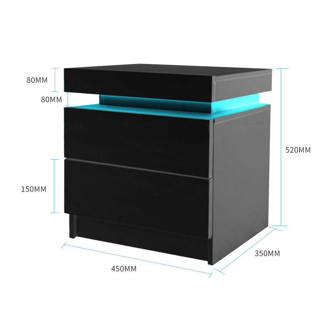 levede-bedside-tables-side-table-2-drawers-black-1973193865179566082