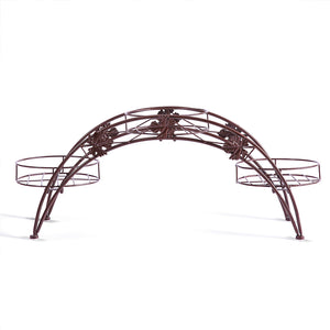 Levede Plant Stand Outdoor Indoor Metal Bronze-1973193797751934979
