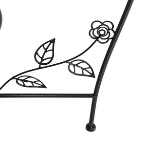 Plant Stand Outdoor Indoor Flower Pots Black-1973193772137320451