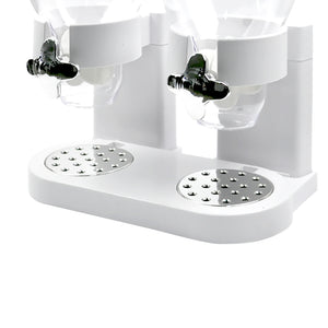 TOQUE Double Cereal Dispenser Dry Food White-1973194008834478084