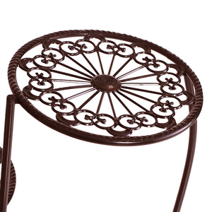 Plant Stand Outdoor Indoor Flower Pots Bronze-1973193772506419204