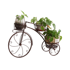 Levede Plant Stand Outdoor Indoor Metal Bronze-1975420374518730758