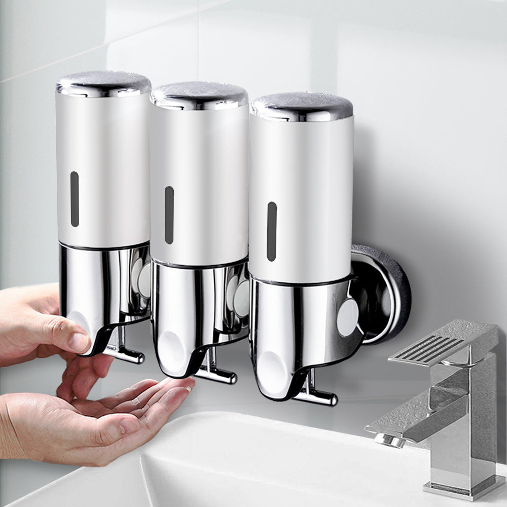 3-bottles-bathroom-shower-soap-dispenser-silver-1973193874797105159