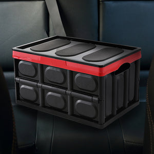 Car Boot Organiser Trunk Organizer Collapsible 50 Litre-1973193711307329543