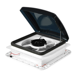 Manan Caravan Roof  Vent Hatch RV Shower Air Exhaust 12V Fan LED Light Trailer-1975420488972898304