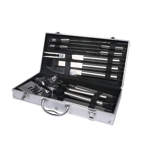 Moyasu 10Pcs BBQ Tool Set Stainless-1975420516932128768