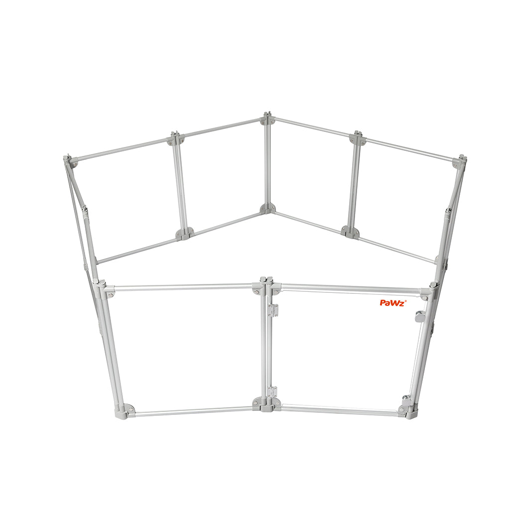 pawz-pet-playpen-transparent-acrylic-clear-folding-dog-fence-kennel-10-panel-1975420379447037953