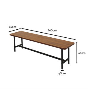 Levede 1XDining Chairs Bench Chair 2-3 Seater140cm-1973193810179657730