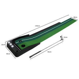 Centra Golf Putting Mat 250cmx40cm Portable-1975420464775958530