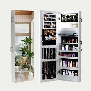 Levede Mirror Jewellery Cabinet Jewelry-1973193900290084864