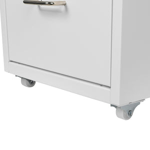 Levede 6 Drawer Office Cabinet Drawers White-1973193874423812100