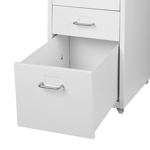 Levede 3 Drawer Office Drawers Cabinet White-1973193873249406981