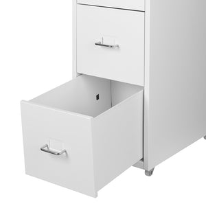 Levede 4 Drawer Office Drawers Cabinet White-1973193873647865861