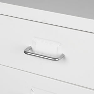 Levede 4 Drawer Office Drawers Cabinet White-1973193873647865862