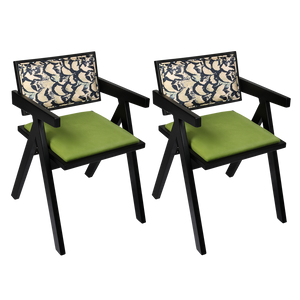 Levede 2X Dining Chair Retro Backrest Chair-1996005430819688456