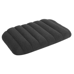 Pawz S Size Orthopedic Dog Bed with Sherpa Plush Removable Cover in Grey-1996005458728587272
