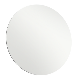 Yezi 50cm Round Wall Mirror Frameless Tempered Glass-1996005489355395080