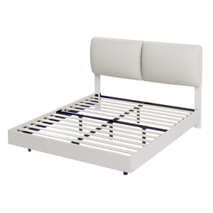 Levede Queen Floating Bed Frame-1996005390160105480