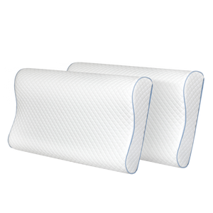 Dreamz Memory Pillow Supprt Shoulder FoamWhite Pillowcase-1996005453951275016