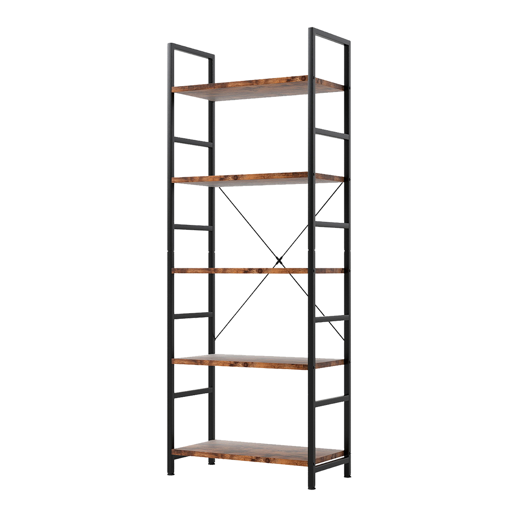levede-5-tier-industrial-bookshelf-bookcase-157-5cm-1996005585740501000