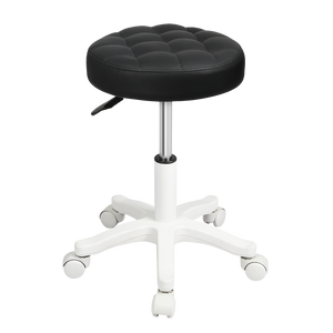 Levede 4x Rolling Bar Stool Swivel Salon SPA Chair Black-1996005584410906632