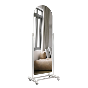 Yezi 165CM Movable Arch Full Length Mirror-1996005395386208264
