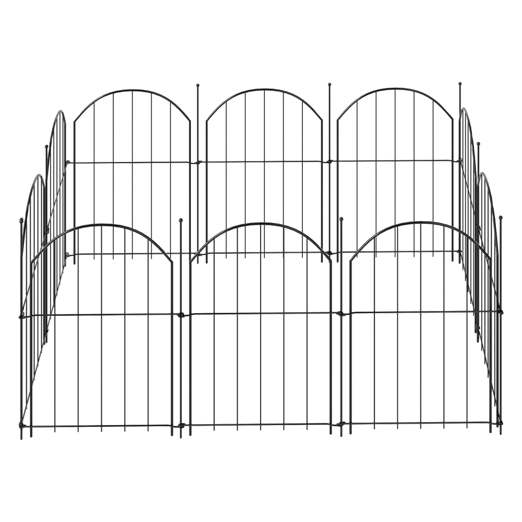 mountview-10-pcs-garden-fence-border-rustproof-metal-1996009992527941639