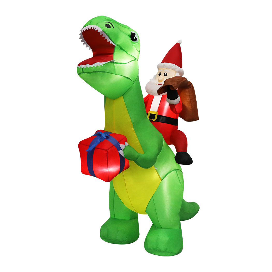 santaco-christmas-inflatables-outdoor-santa-claus-riding-dinosaur-lights-d-cor-1973194151474368520
