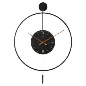 Yezi Wall Clock 50cm Large Round Modern Home Decoration-1996005425677471752
