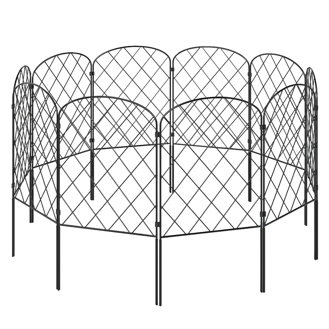 mountview-10-pcs-garden-fence-border-rustproof-metal-1996009992003653639