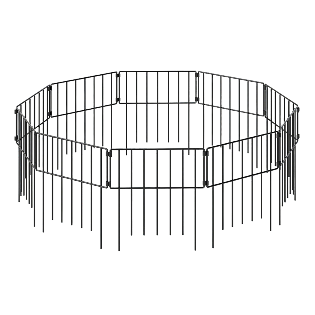 mountview-10-pcs-garden-fence-border-rustproof-metal-1996009992171425799