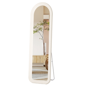 Flannel Arch Framed Full Length Mirror-1996005395017109512