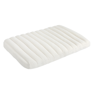 Pawz XL Size Orthopedic Dog Bed with Sherpa Plush Removable Cover in White-1996005459278041096