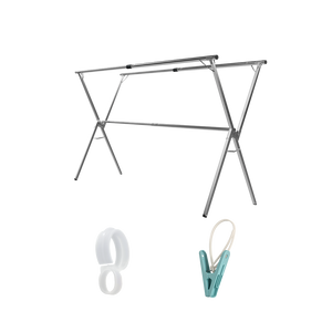 Levede Adjustable Clothes Drying Airer Foldable 150-200cm-1996005488420065288