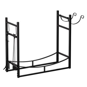 Moyasu Firewood Rack Fireplace Tool Log Holder-1996005450516140040