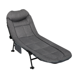 Levede Folding Camping Bed Camp Cots Dark Grey-1996005406111043592