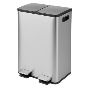 Toque 60L Pedal Bin Kitchen Waste Can Recycling Dustbin-1996009984009310216