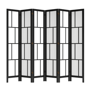 Levede 6 Panel Room Divider 170cm Freestanding Screen-1996005597694267400