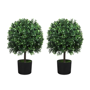 Lambu Artificial Boxwood Topiary Ball Tree-1996005421831294984