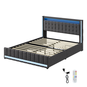 Levede Queen Bed Frame-1996005391460339720