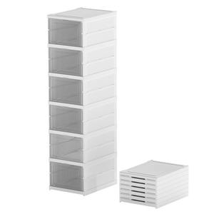 Levede 6 Pcs Shoe Box Home Shoe Shelf Storage Organizer-1996009991651332104