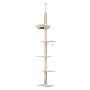 Pawz Cat Tree Tower Scratching Post Scratcher 230-275cm-1996005456979562504