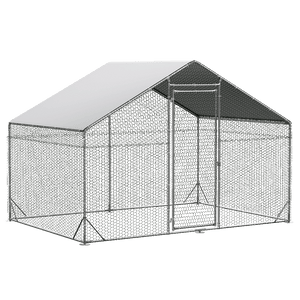 Pawz 200x300x194cm Large Metal Walk-in Chicken Coop Cage-1996005445810130952
