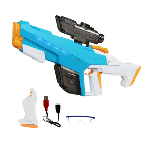 Kids Automatic Electric Water Gun with LED-1996005401442783240