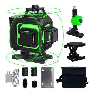Traderight 4D 16 Line Green Laser Level Remote Tripod-1996005590169686024
