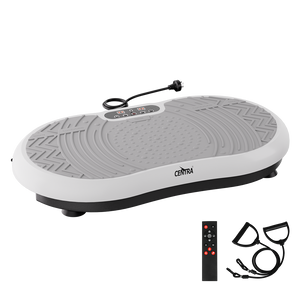 Centra Vibration Plate Train Exercise Machine White-1996005461077397512