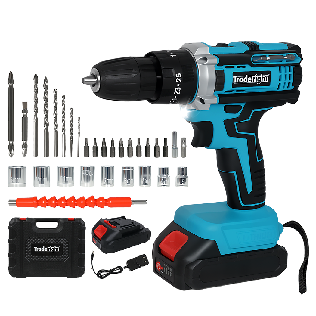 traderight-21v-cordless-drill-driver-set-2-2-0ah-battery-1996005587032346632